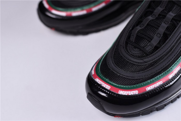 nike air max 97 undefeated black