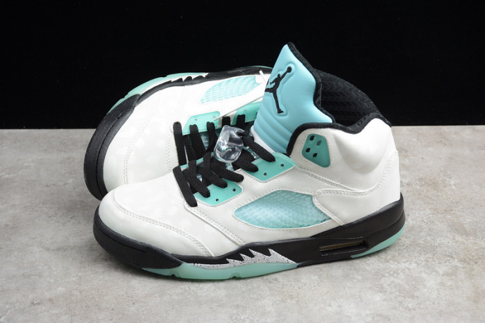 air jordan 5 retro island green cn2932-100