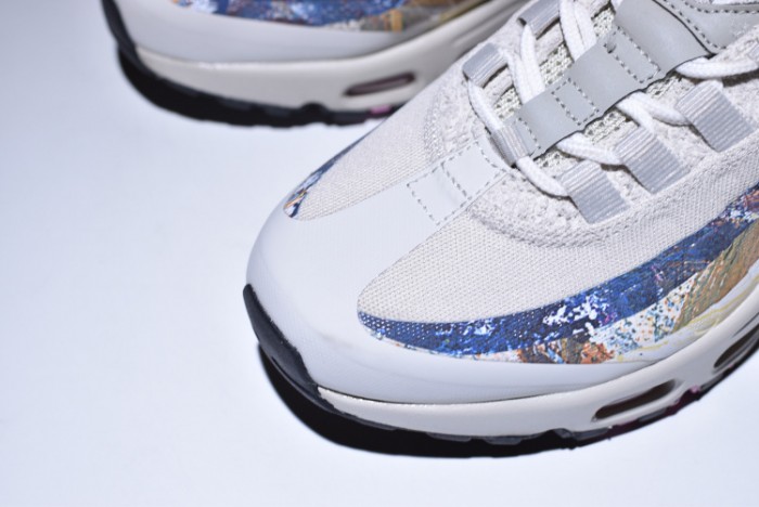 nike mens air max 95 graphic prints "dave white" 872640-200