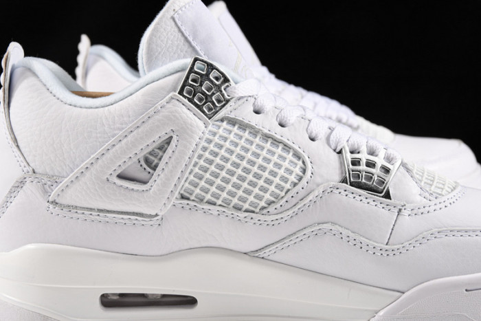air jordan 4 retro “pure money” white 308497-100