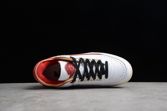 air jordan 2 low sp white red dj4375-106