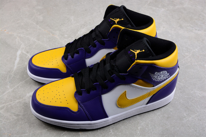air jordan 1 mid “lakers” dq8426-517