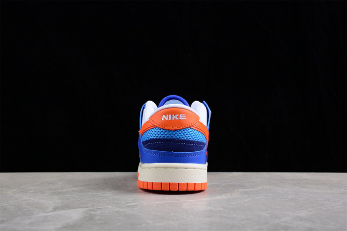 nike dunk low scrap knicks dm0128-100