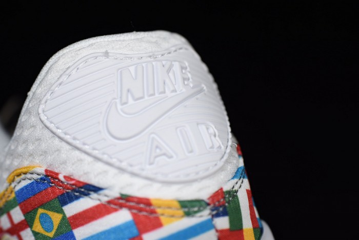 nike air max 90 nic qs "international flag pack" a05119 100