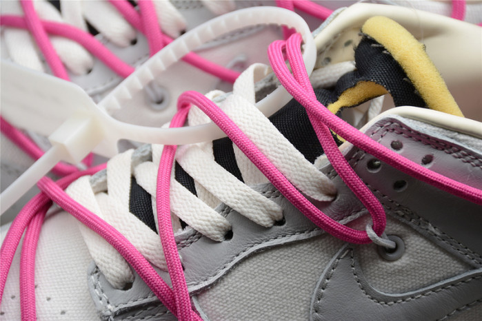 ow x nike dunk low “30 of 50” dm1602-122