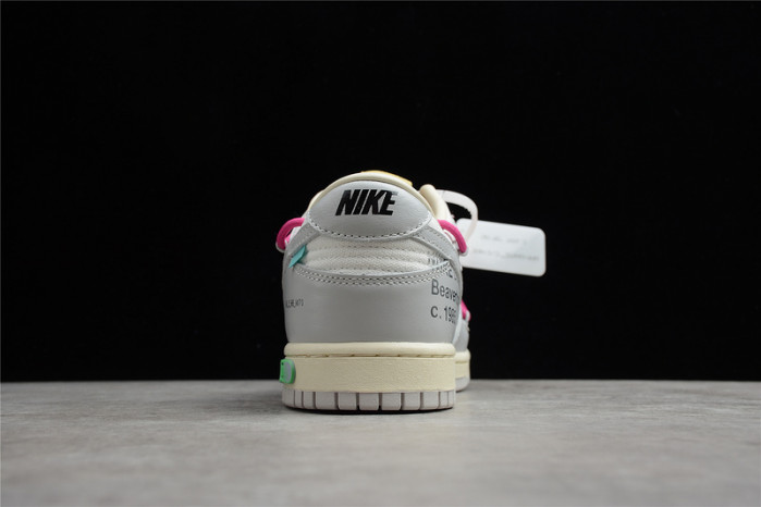 ow x nike dunk low “30 of 50” dm1602-122
