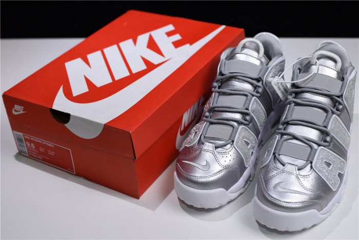 nike air more uptempo metallic silver 917593-003