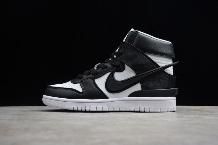 nike sb dunk high ambush black white cu7544-001