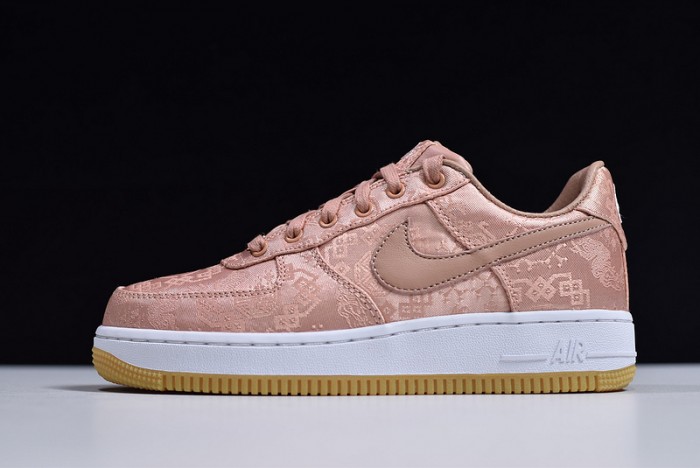 clot x nike air force 1 low ''rose gold'' cj5290-600