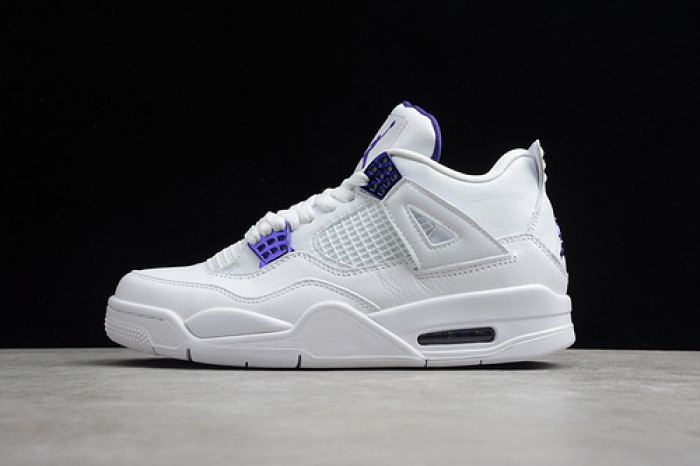 air jordan 4 retro white purple ct8527-115