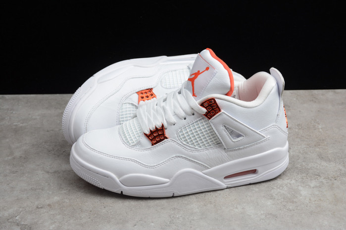 air jordan 4 retro orange metallic ct8527-118
