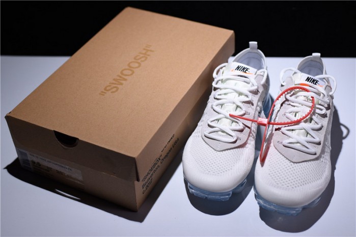 ow nike air vapormax 2018 white aa3831-100