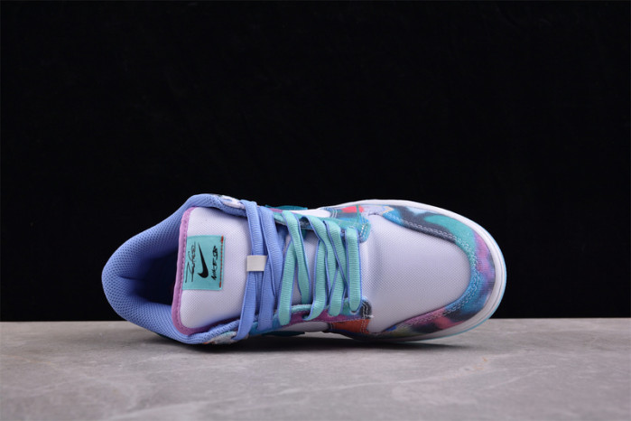 nike sb dunk low futura laboratories bleached aqua hf6061-400