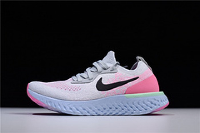 nike epic react flyknit pure platinum womens aq0067-007